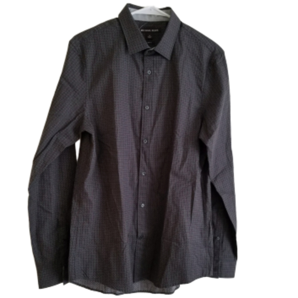 Michael Kors Men's Button Down Shirt, Medium